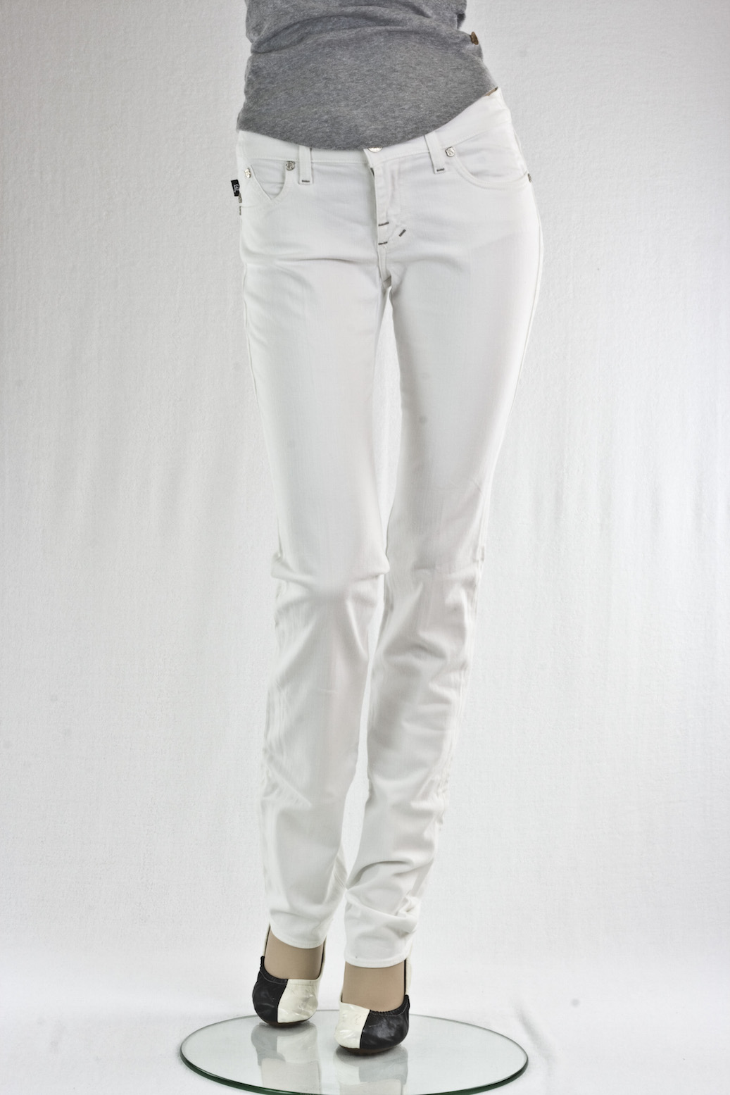 Женские джинсы Rock&Republic прямые ELEVATION DEGREE WHITE интернет-магазин Fashion Jeans