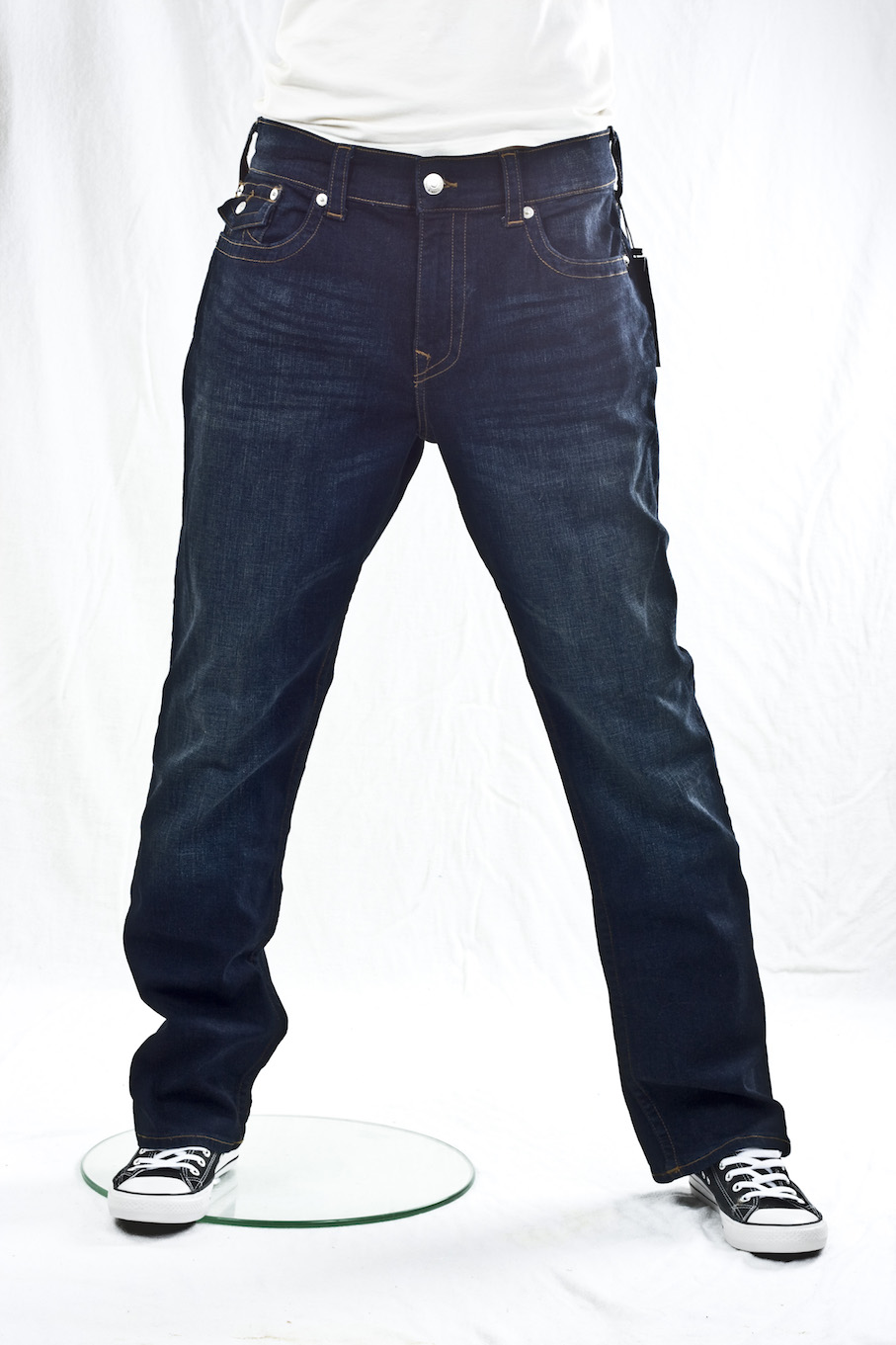 джинсы мужские True Religion широкие Ricky flap sn