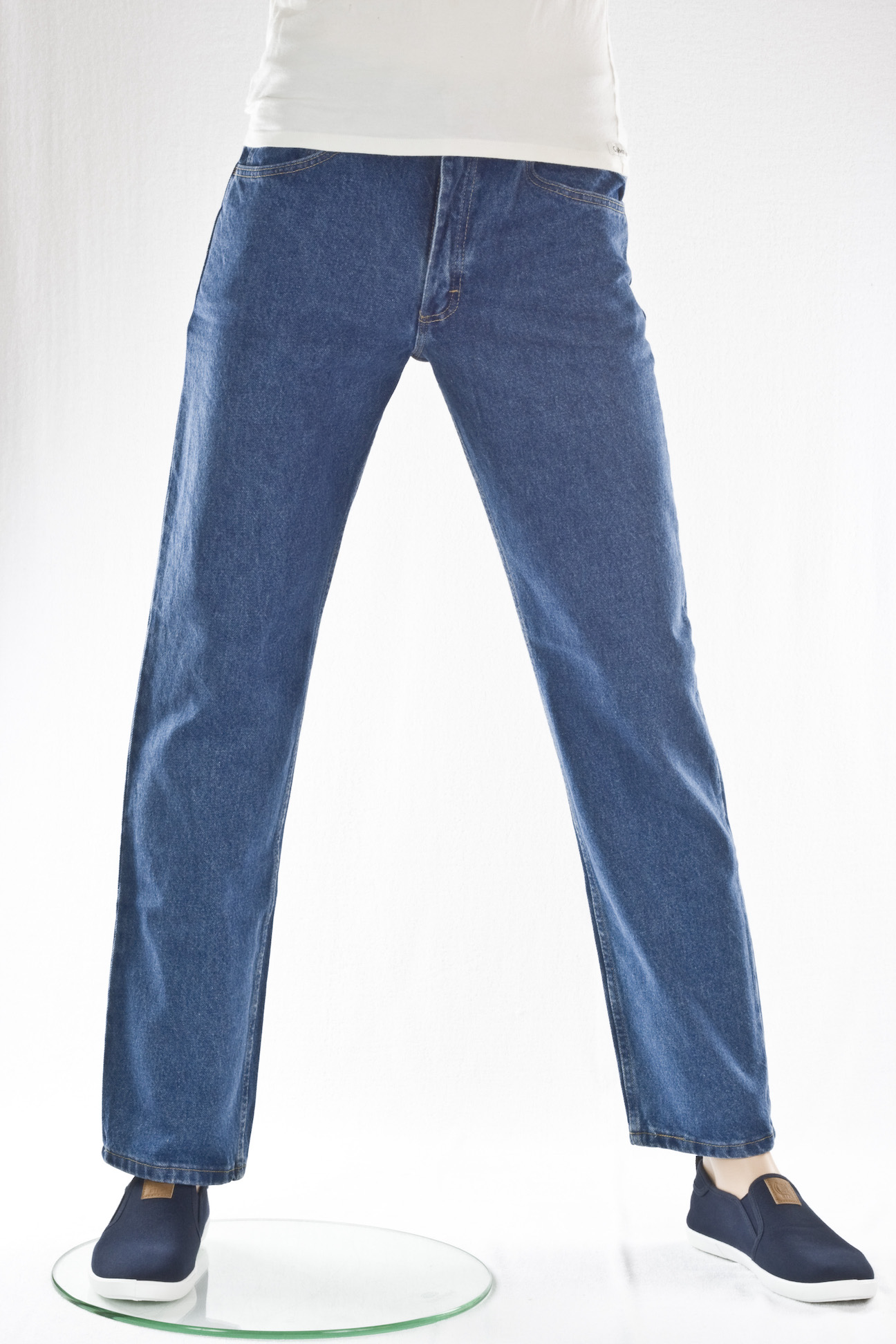 джинсы мужские LEE широкие прямые REGULAR FIT DARK WASH