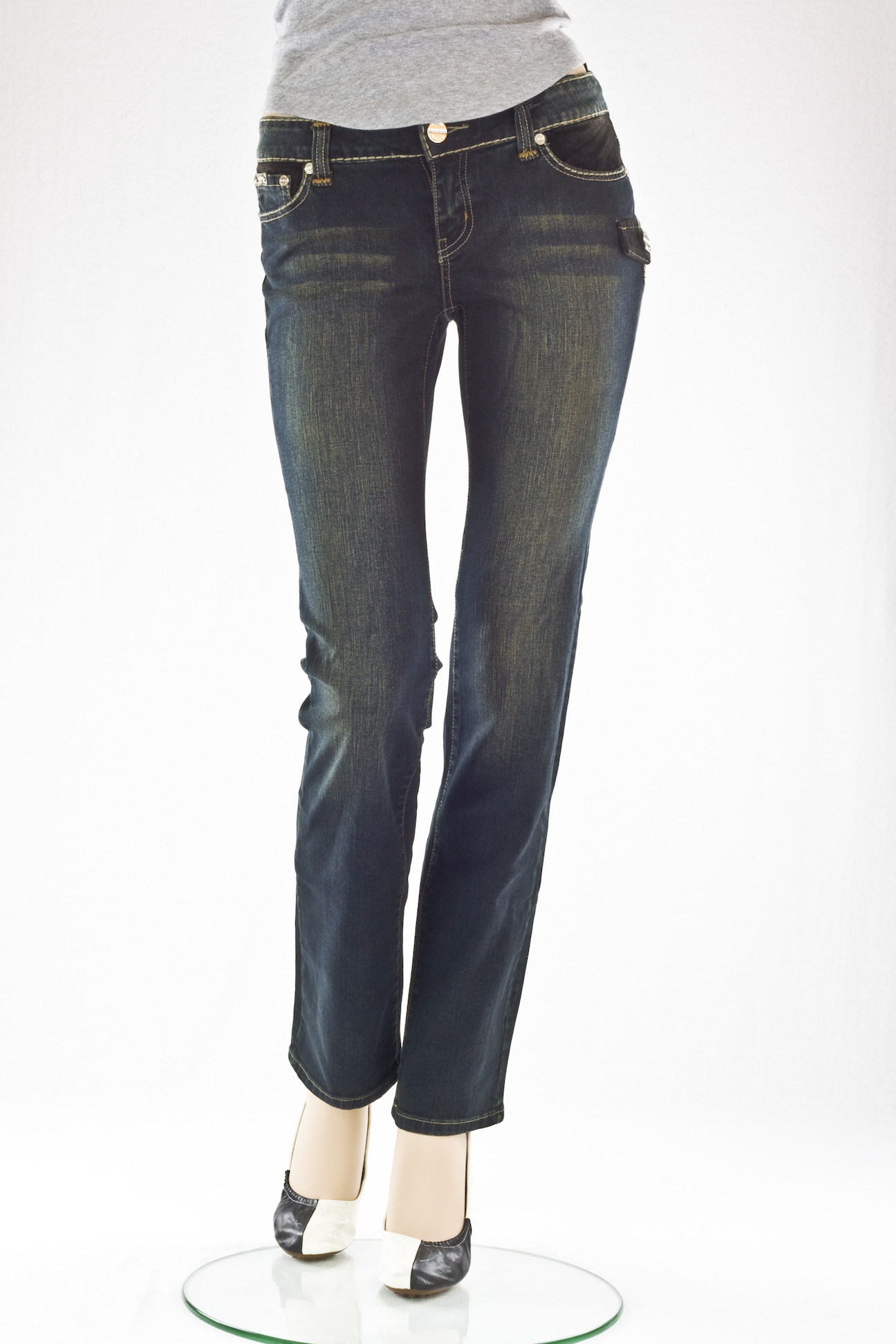 Женские джинсы VO Jeans LA Прямые Straight Premium light интернет-магазин Fashion Jeans