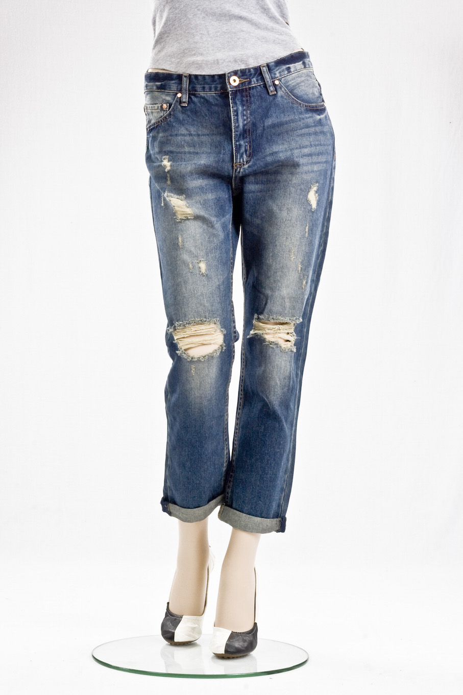 джинсы женские American Bazi "Бойфренды" Vintage RJL 447