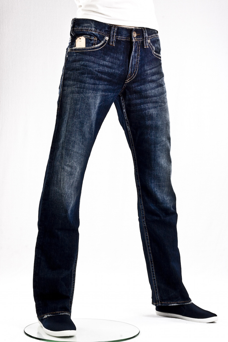 Мужские джинсы Silver Jeans прямые Zac straight-relax fit