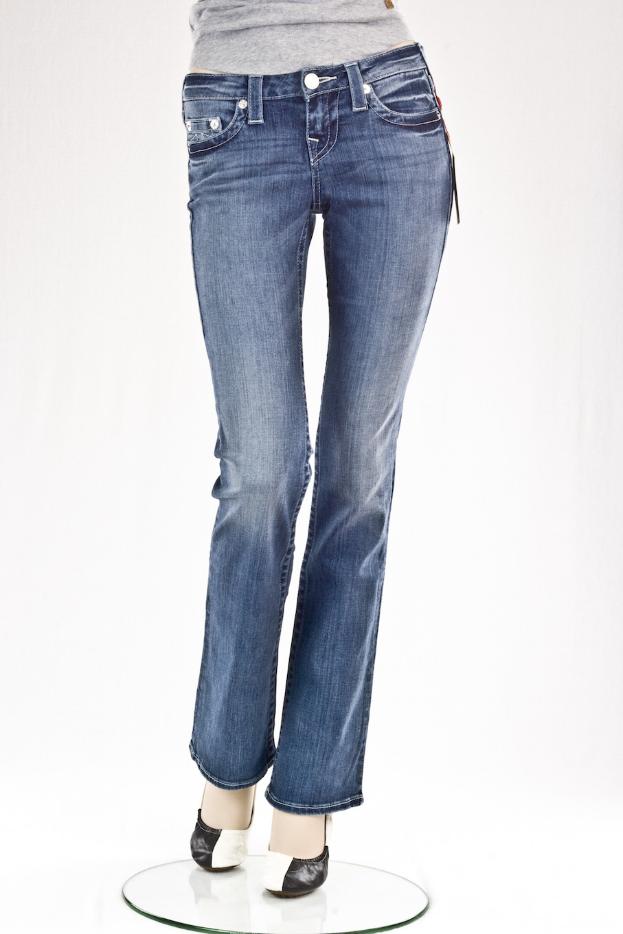 Женские джинсы True Religion "Буткат" bootcut no flaps natural sn интернет-магазин Fashion Jeans