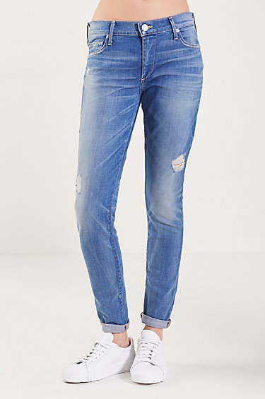 Женские джинсы True Religion "Скини" Halle mid rise super skinny интернет-магазин Fashion Jeans