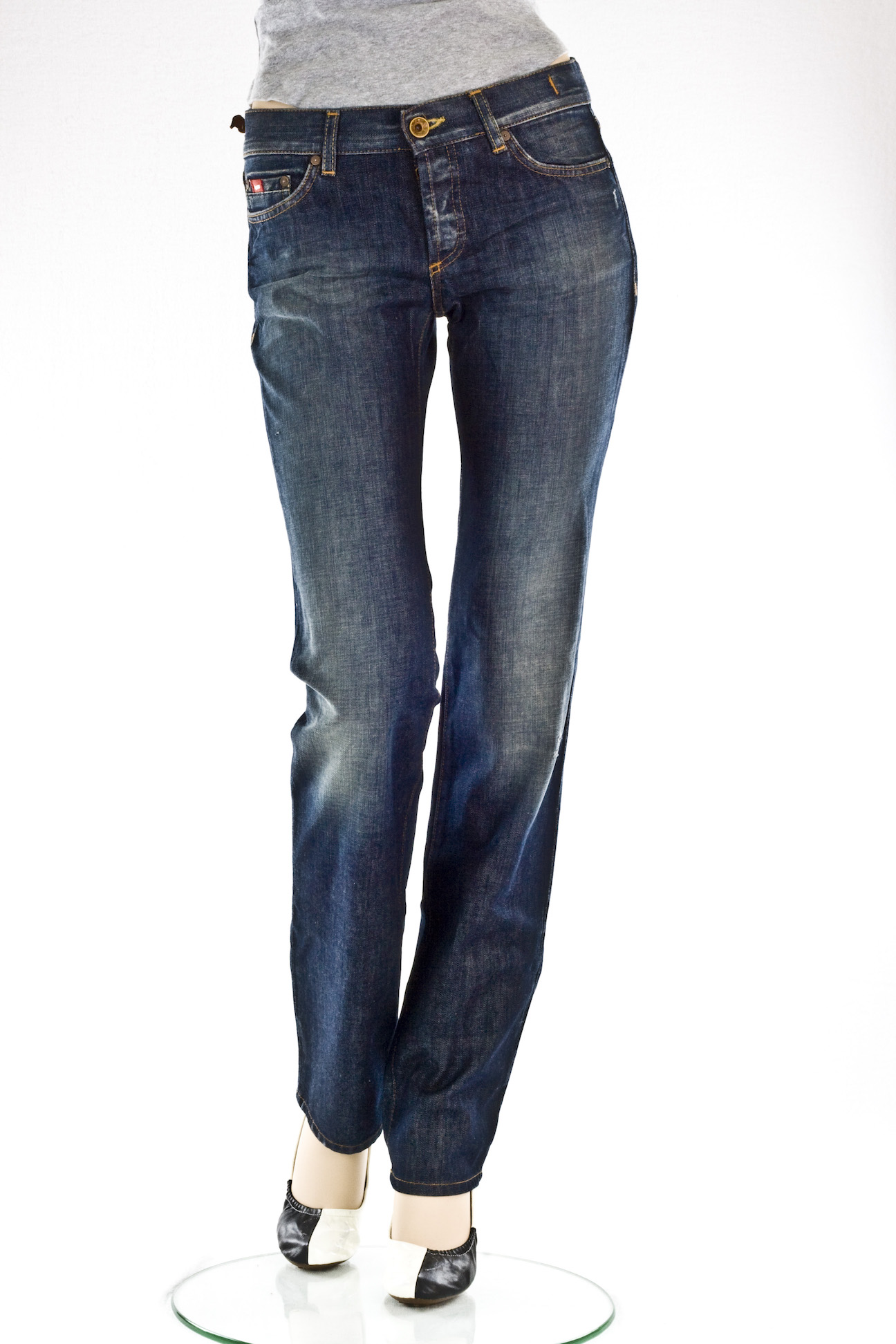 Женские джинсы GAS прямые Monroe интернет-магазин Fashion Jeans