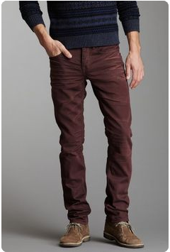 Цветные брендовые мужские джинсы