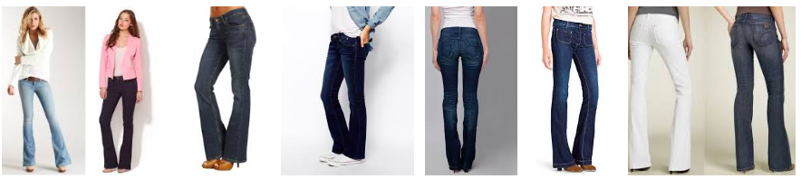 джинсы клеш женские купить